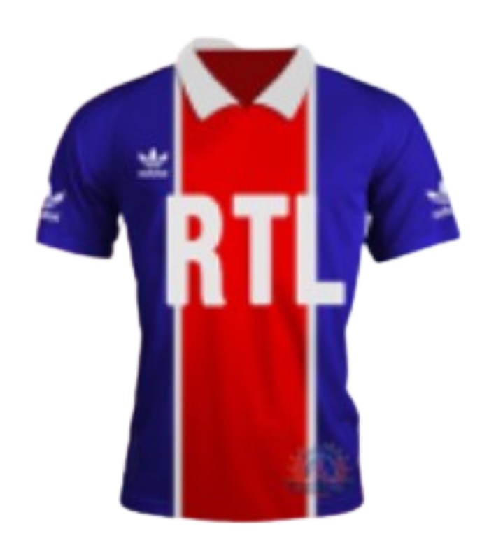Primera equipación de Paris Saint-Germain 92-93