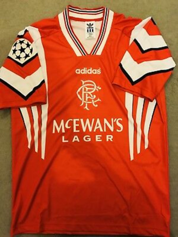 Tercera equipación de Glasgow Rangers 96-97