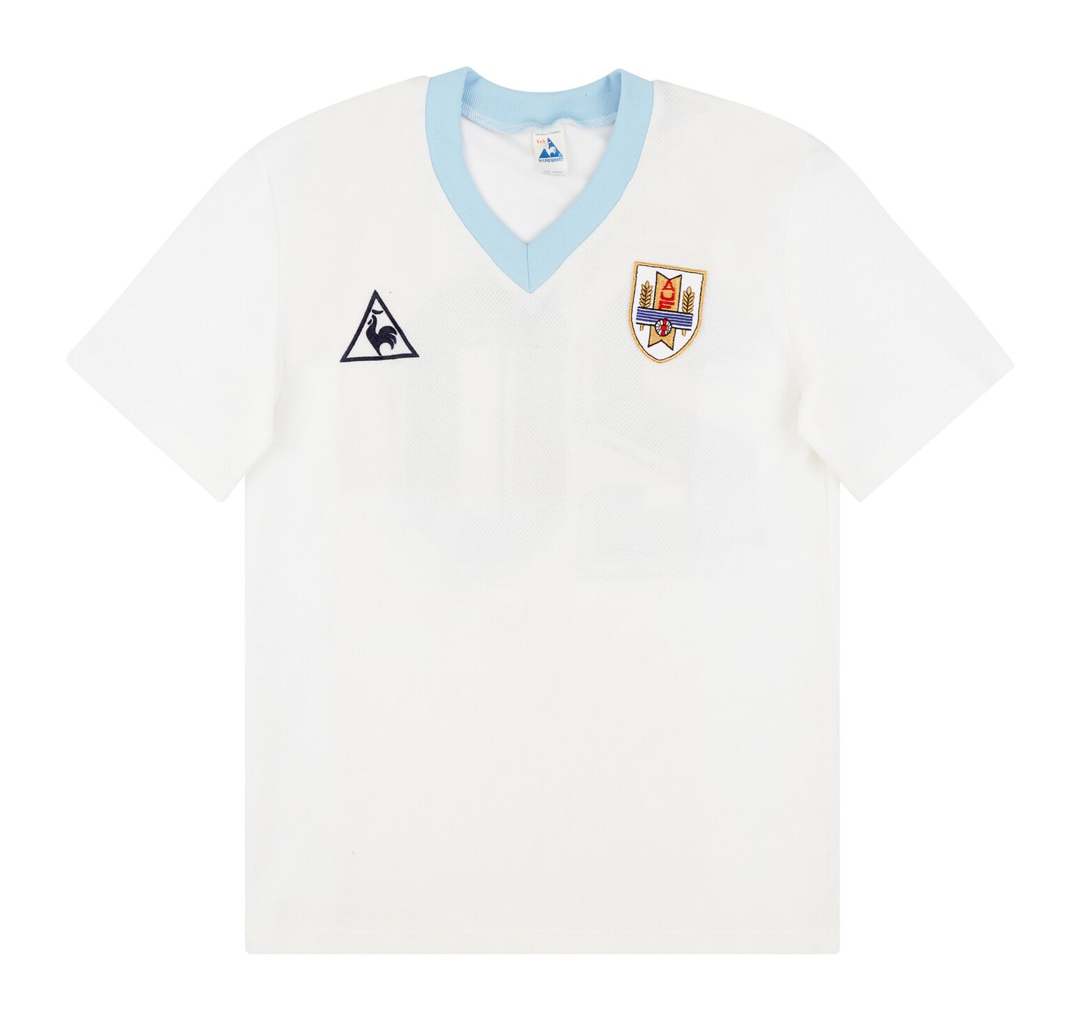 Segunda equipación de Uruguay 1986