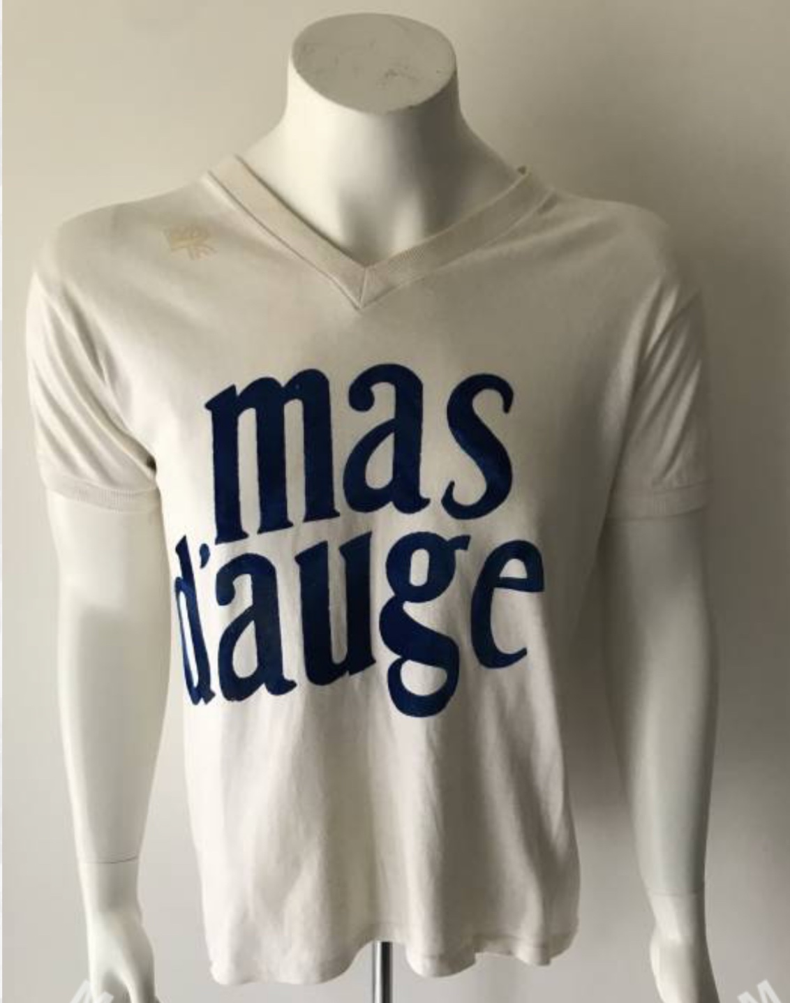 Primera equipación de Olympique de Marsella 77-78