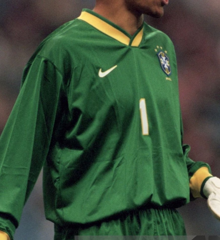 Equipación de portero de Brasil 1997