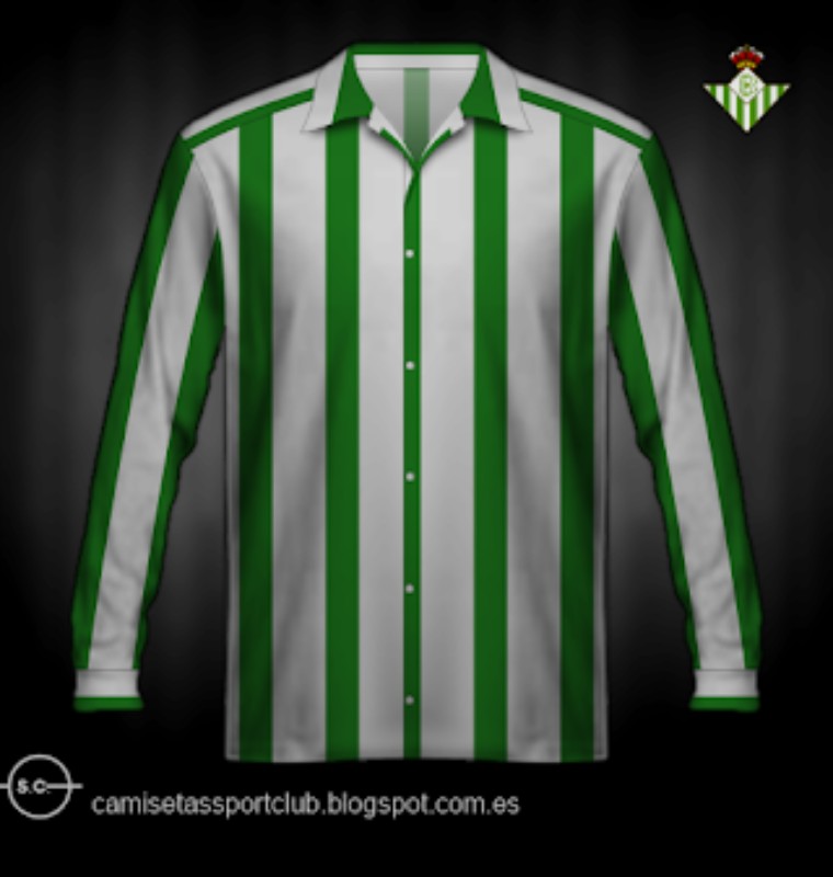 Primera equipación de Real Betis 1946-47