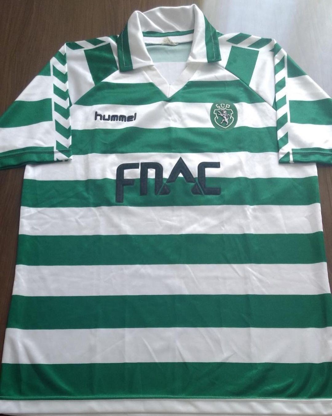 Primera equipación de Sporting de Portugal 88-89