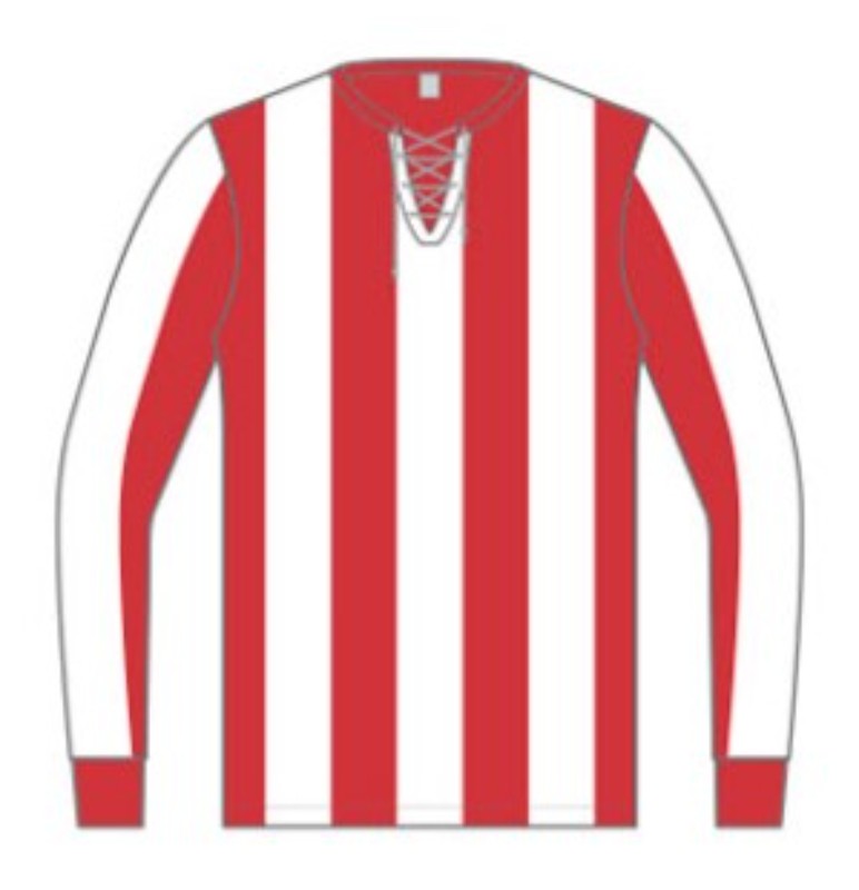 Segunda equipación de LiverpoolFC 1911-22