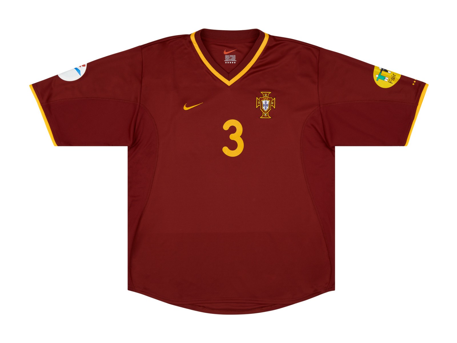 Primera equipación de Portugal 2000