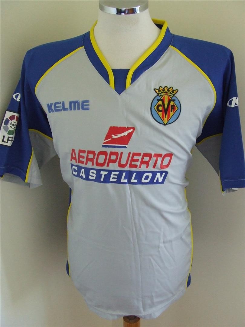 Segunda equipación de Villarreal 04-05