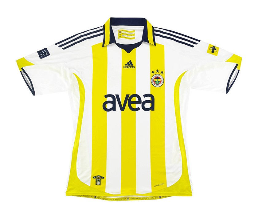 Segunda equipación de Fenerbahçe 09-10