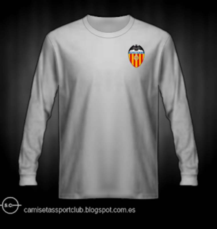 Primera equipación de Valencia 1924