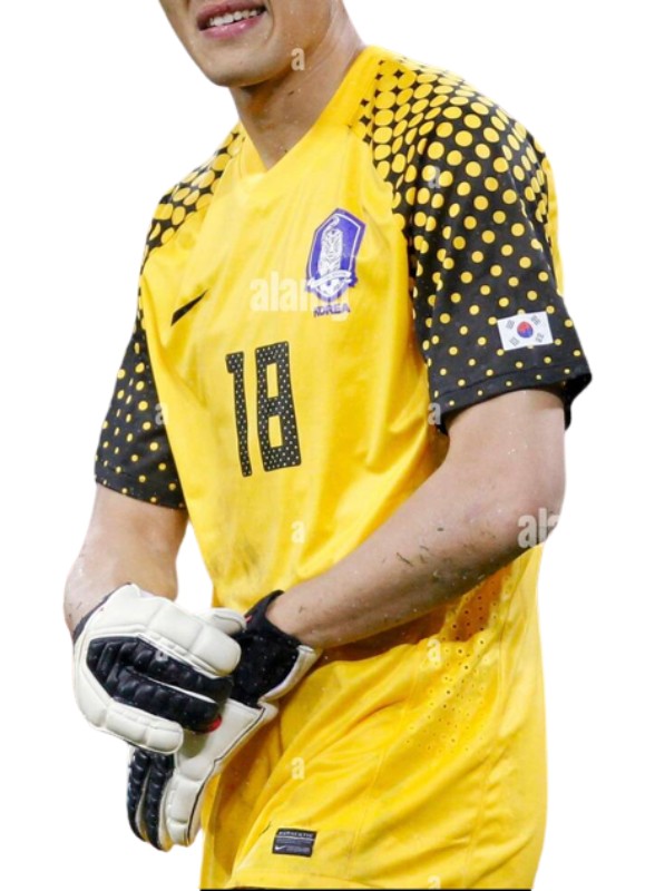 Equipación de portero de Rep. Corea 2010