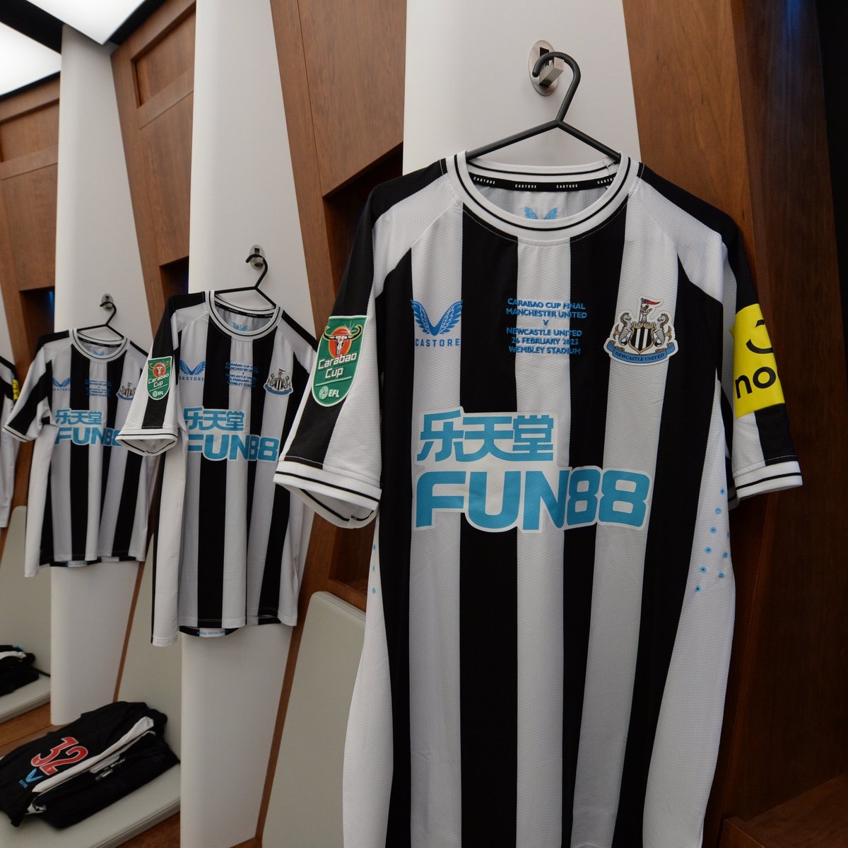 Equipación especial de Newcastle 22-23