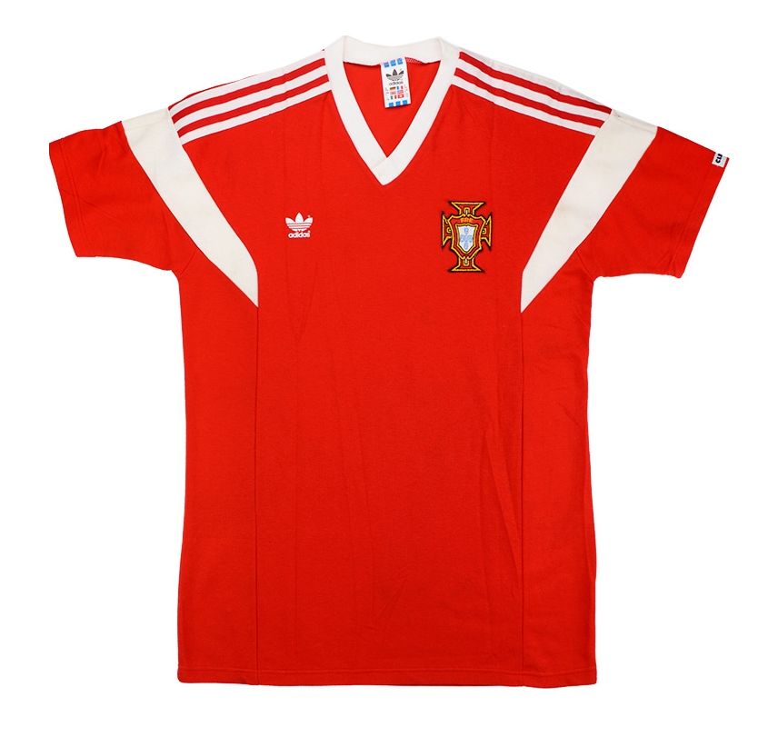 Primera equipación de Portugal 1988