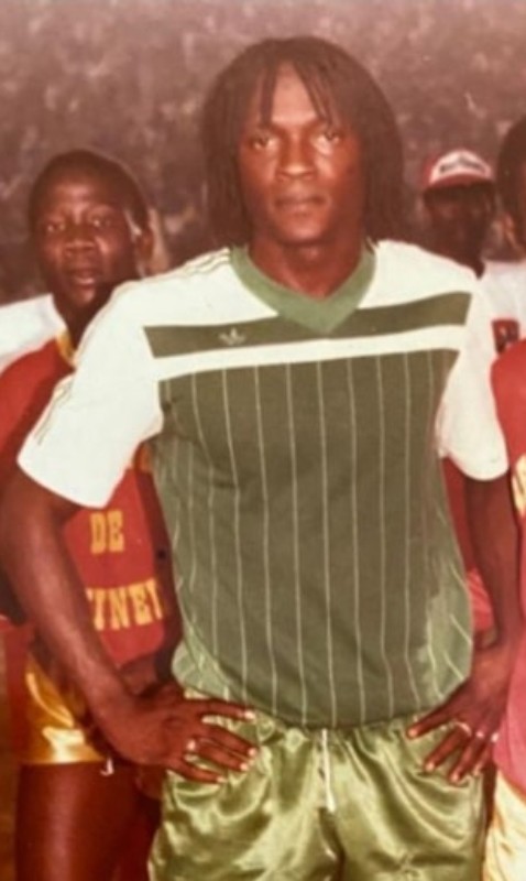 Segunda equipación de Senegal 1985