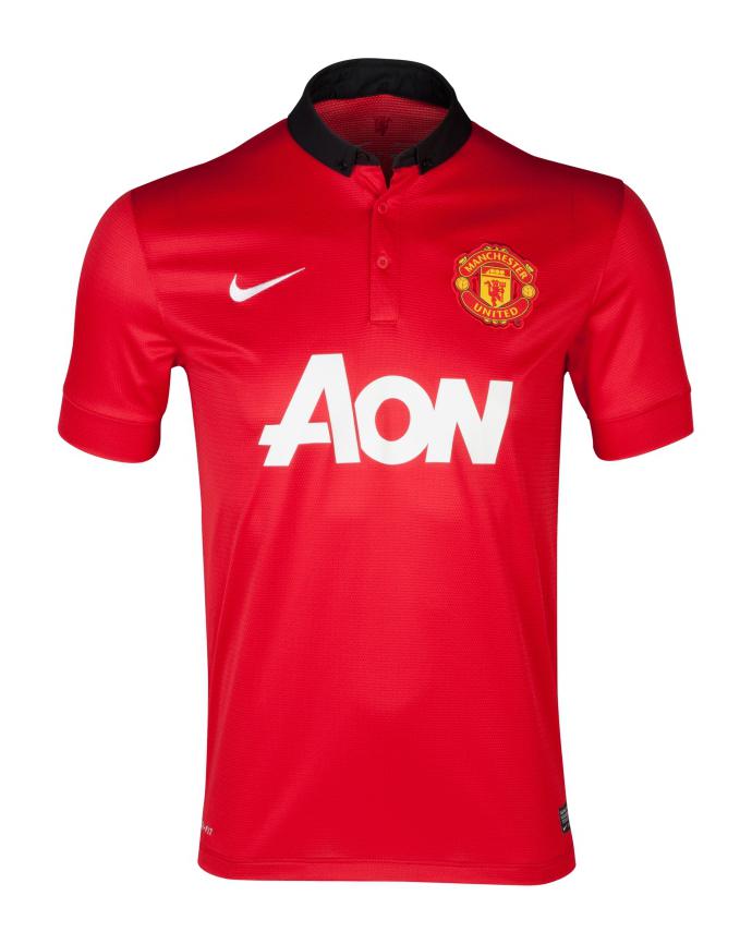 Primera equipación de Manchester United 13-14