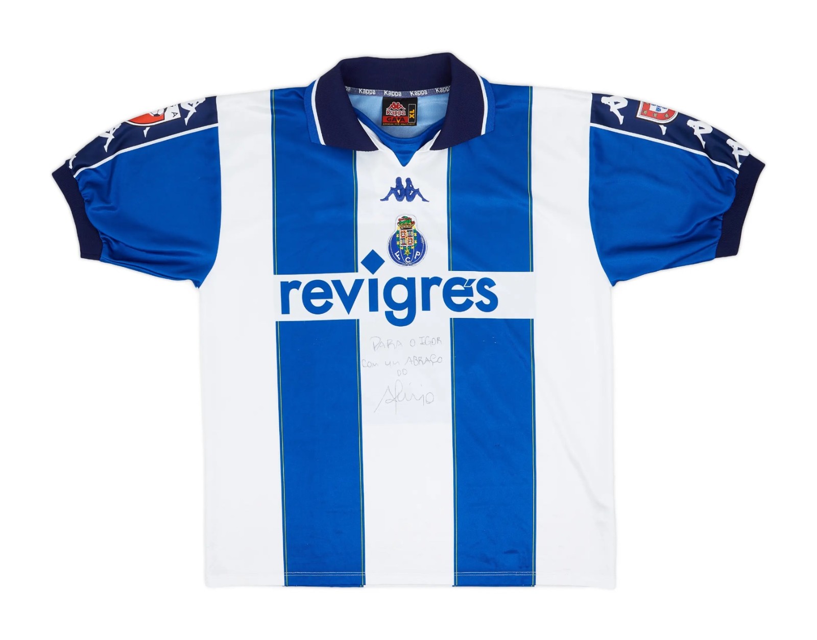 Primera equipación de Oporto 99-00