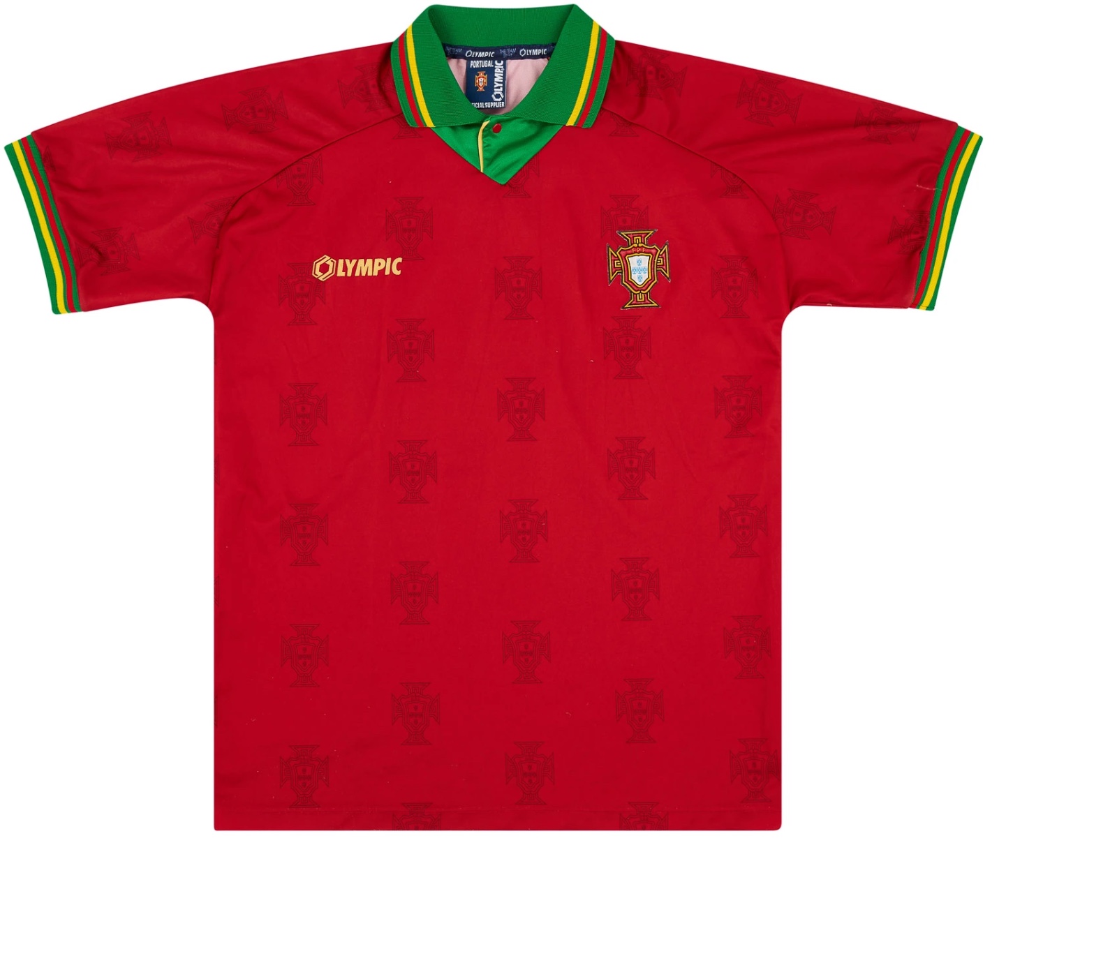 Primera equipación de Portugal 1995