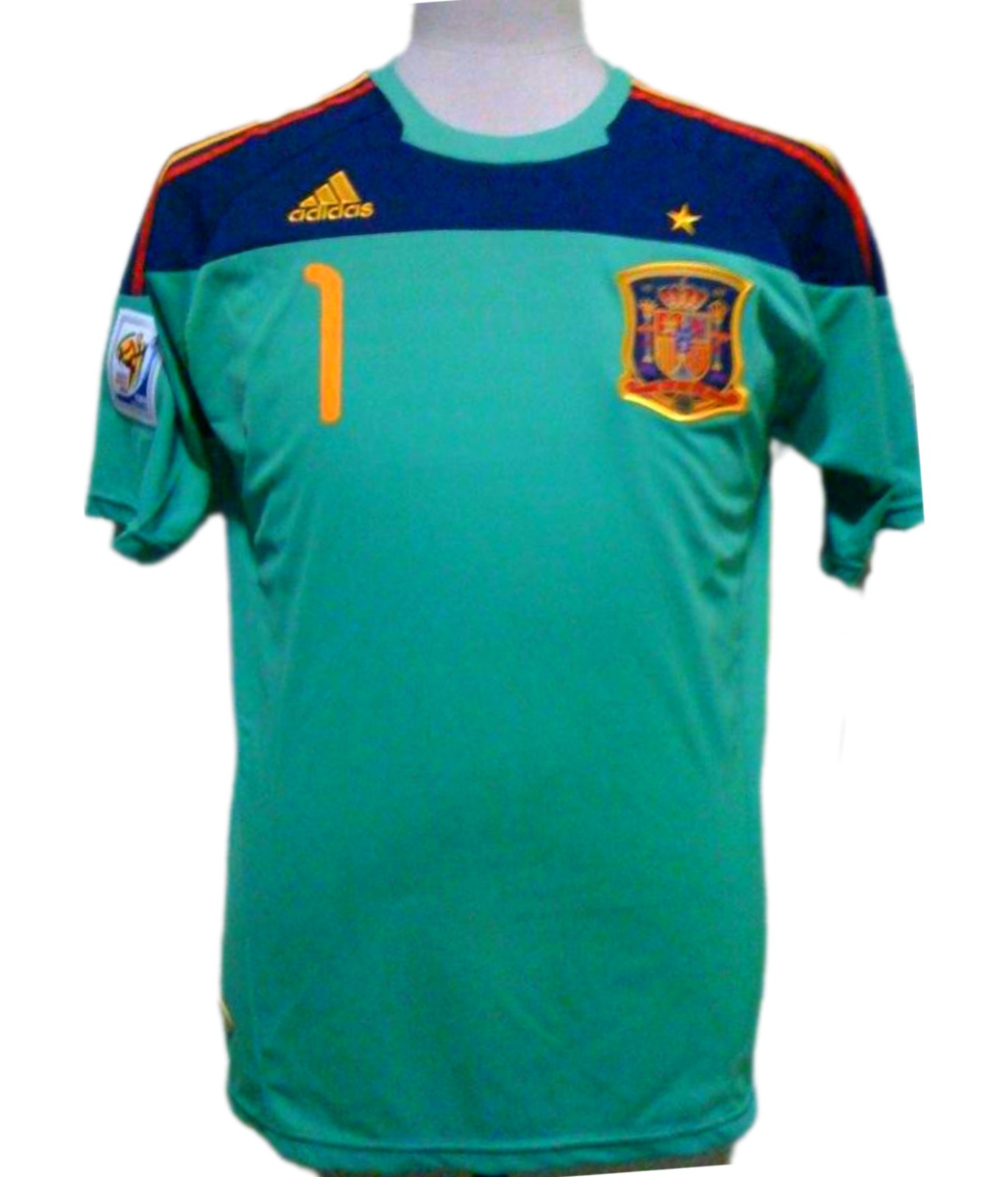 Equipación de portero de España 2010