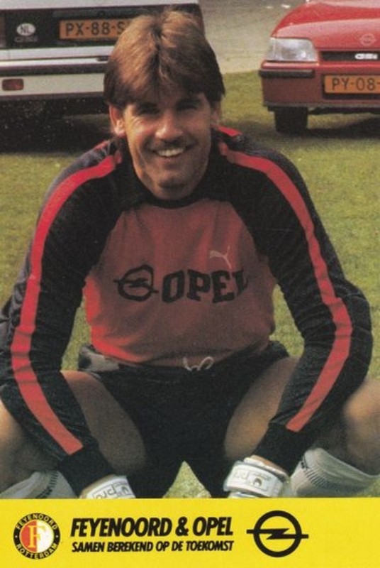Equipación de portero de Feyenoord 86-87