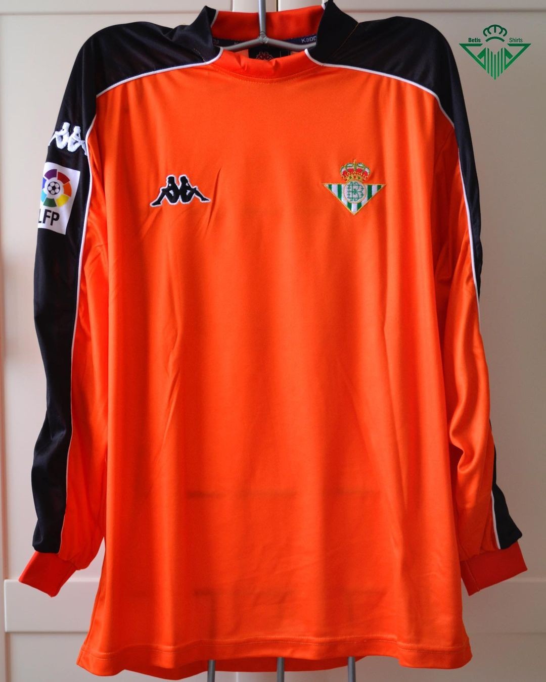 Equipación de portero de Real Betis 00-01