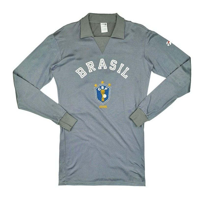Equipación de portero de Brasil 1982