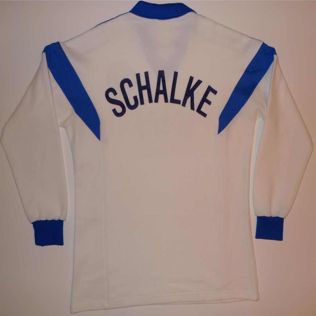 Segunda equipación de Schalke 04 88-89