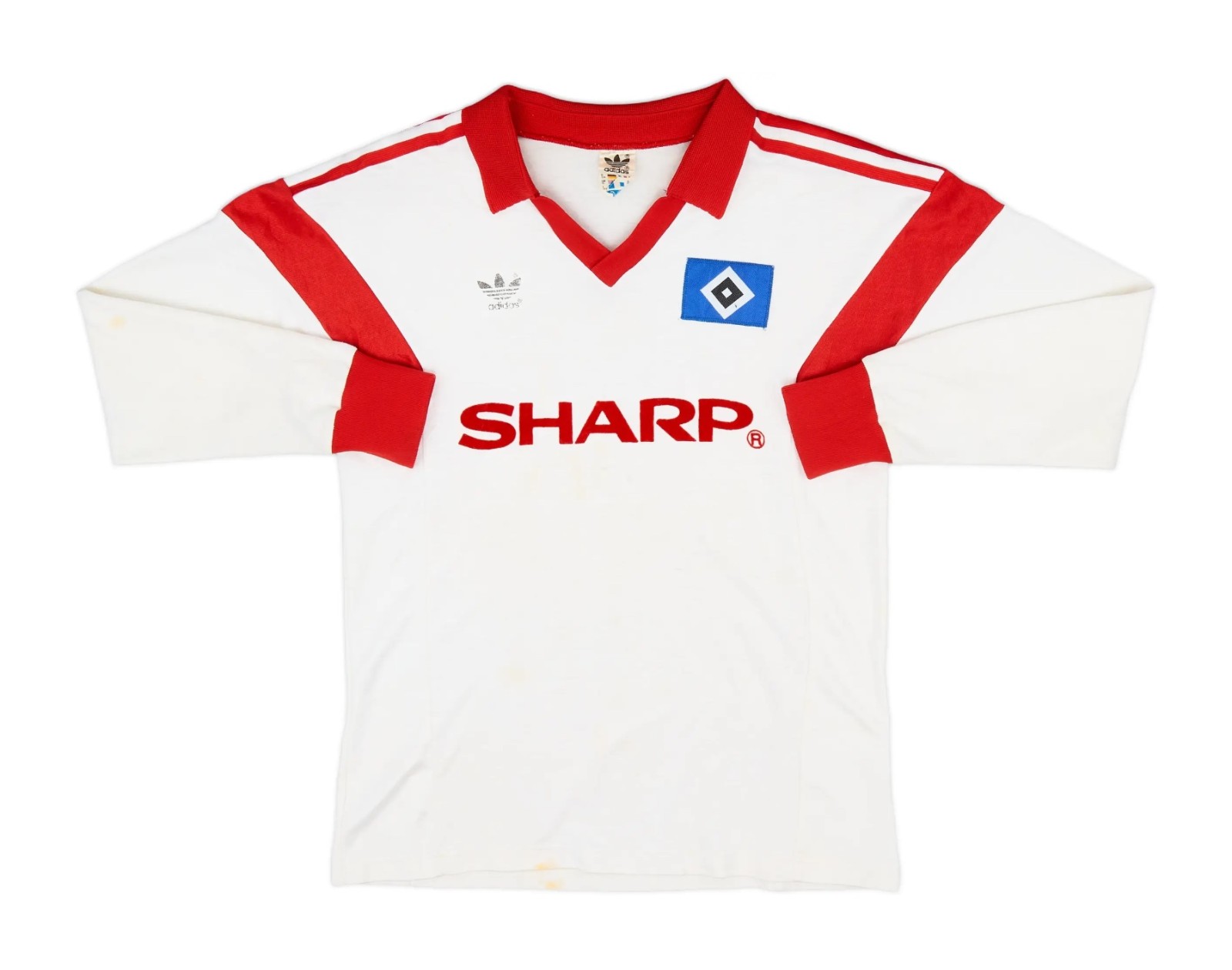 Primera equipación de Hamburgo 88-89