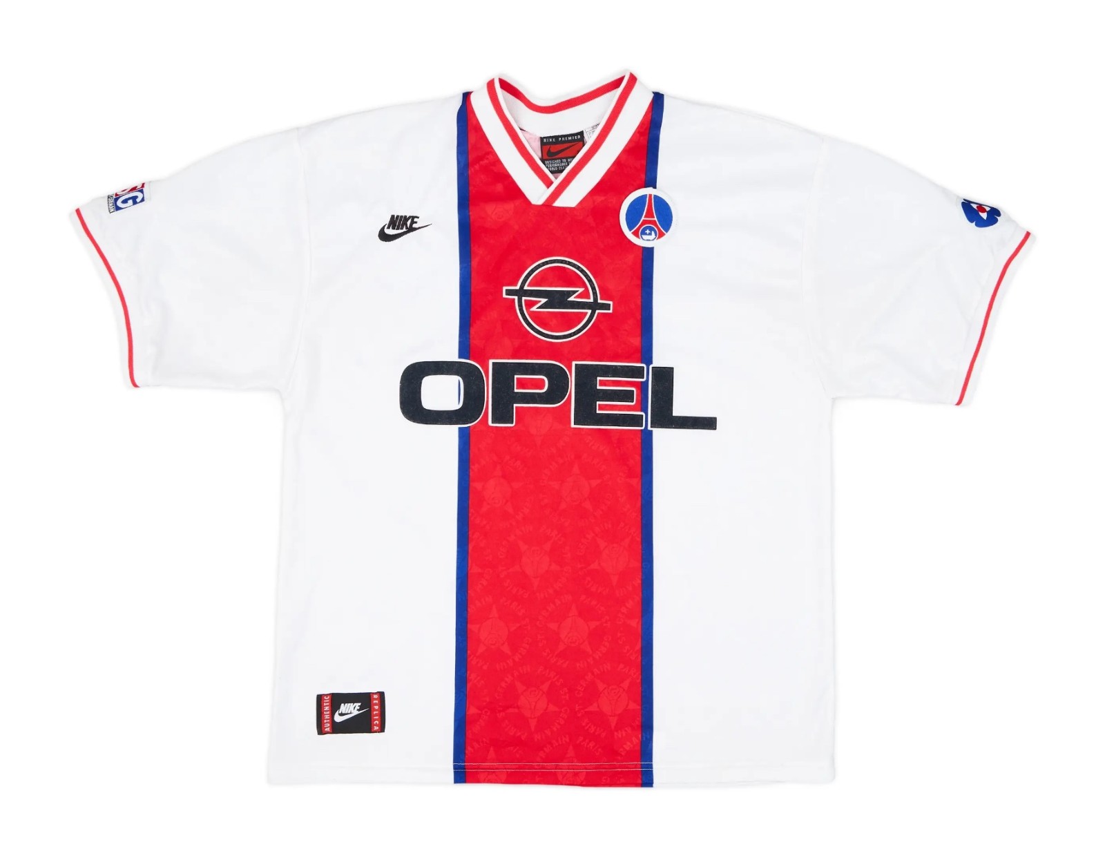 Segunda equipación de Paris Saint-Germain 95-96