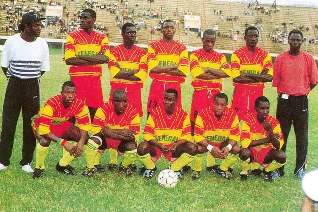Segunda equipación de Senegal 1993