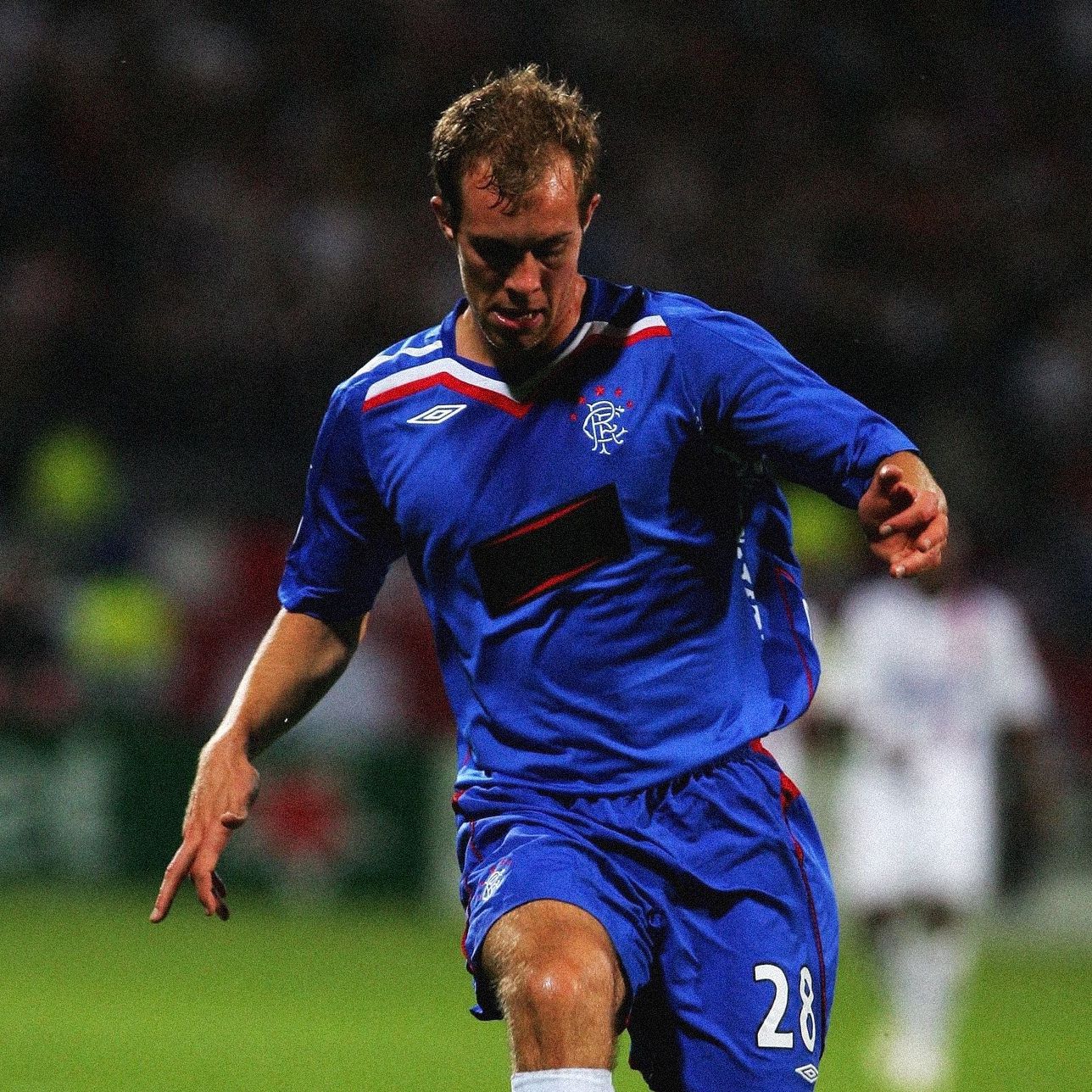 Equipación especial de Glasgow Rangers 07-08