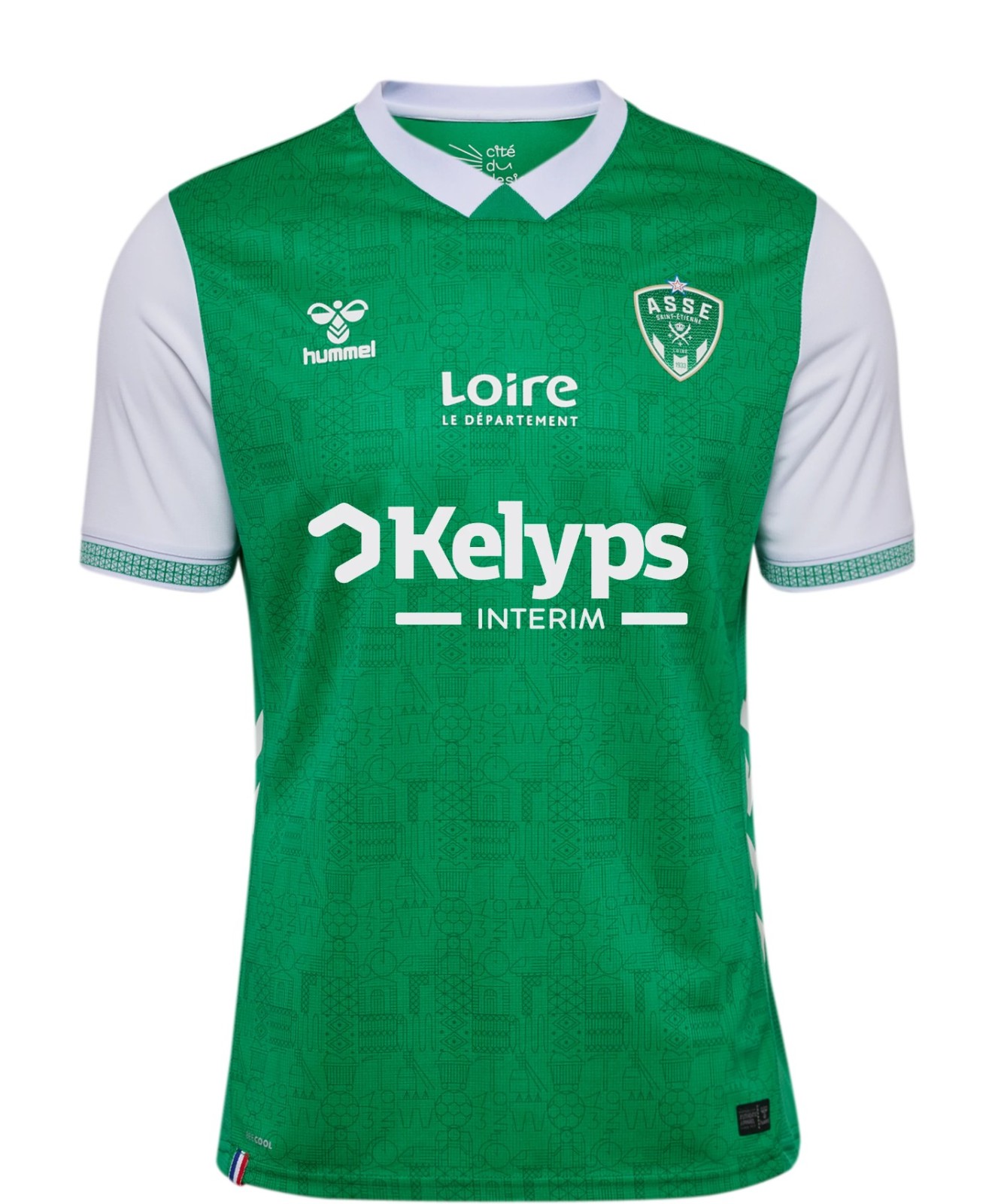 Primera equipación de Saint-Étienne 25-26