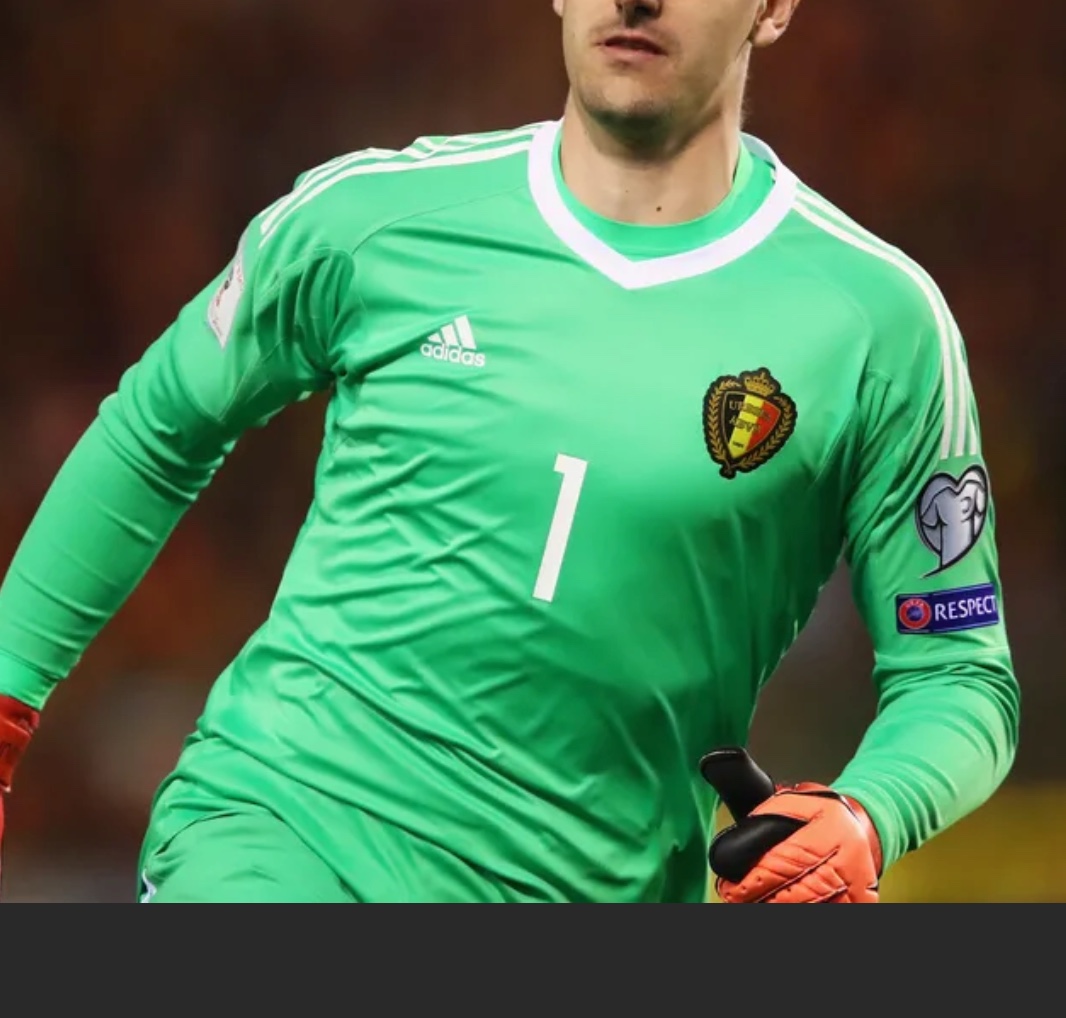 Equipación de portero de Bélgica 2017