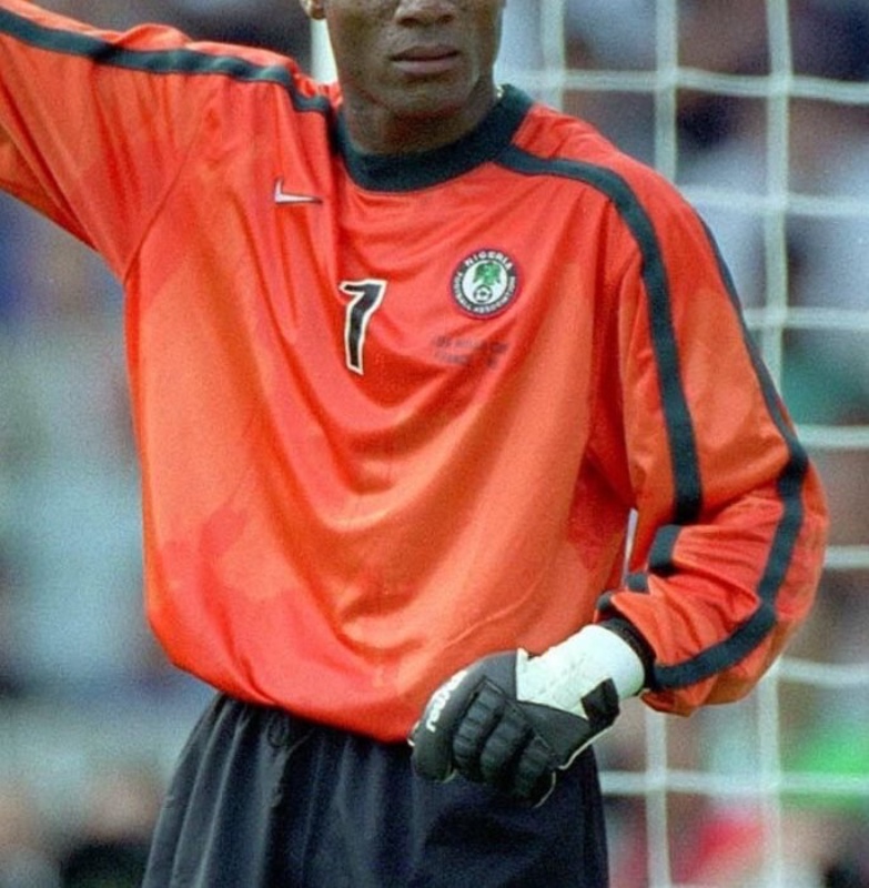 Equipación de portero de Nigeria 1998