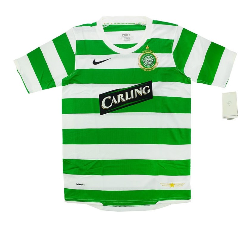 Primera equipación de Celtic 07-08