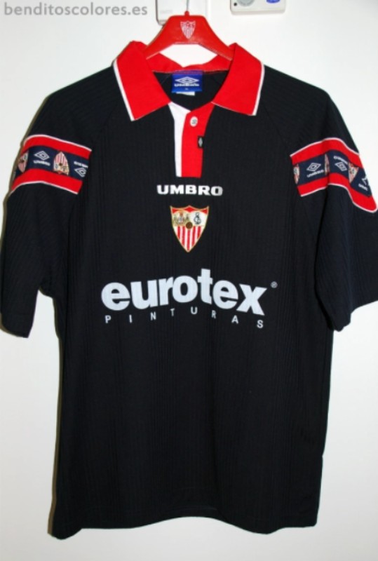 Tercera equipación de Sevilla FC 97-98