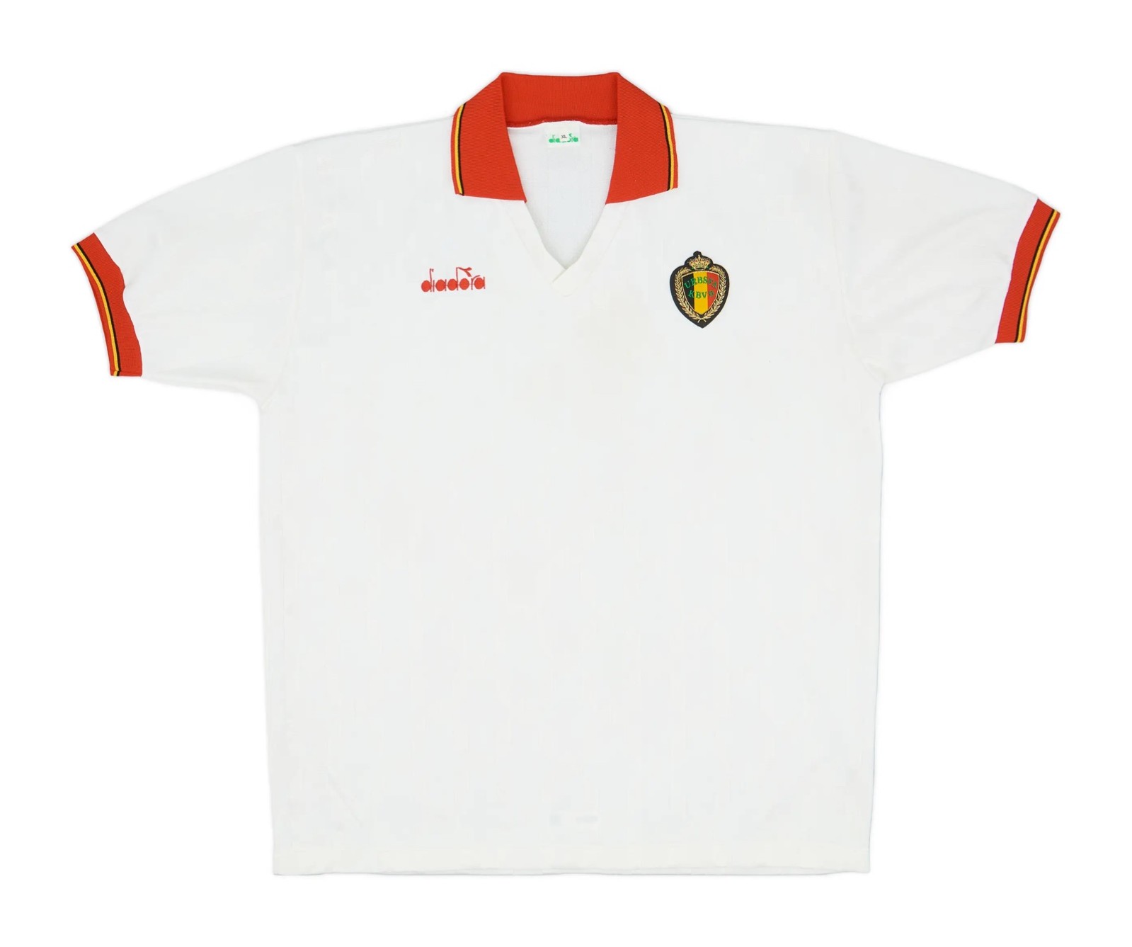 Segunda equipación de Bélgica 1992