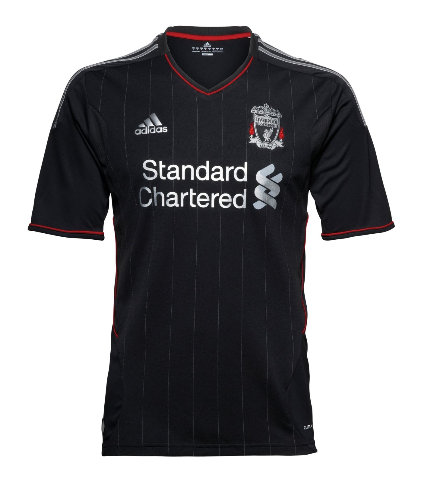 Segunda equipación de LiverpoolFC 11-12