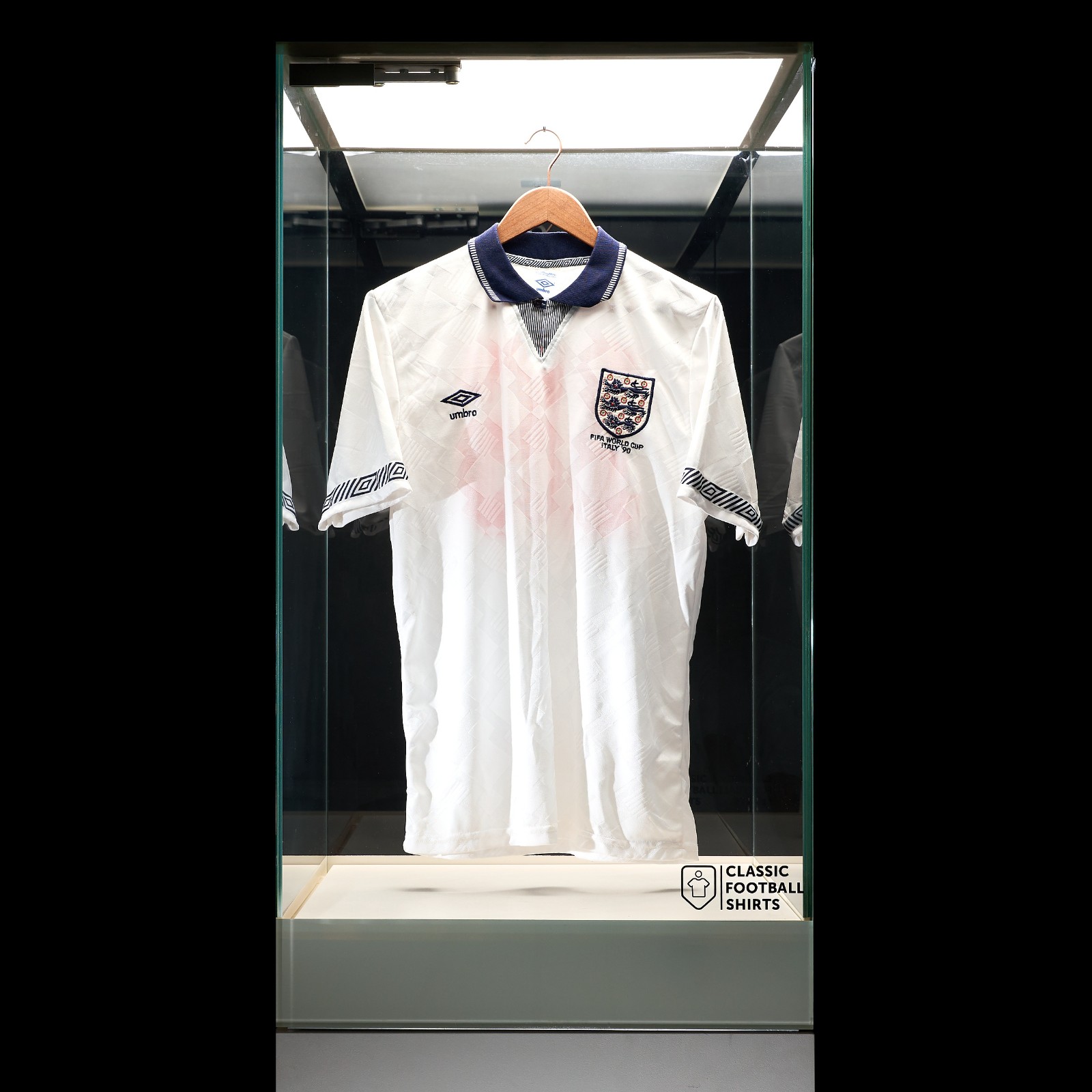 Primera equipación de Inglaterra 1990