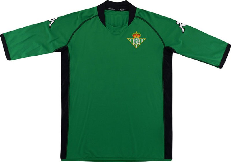 Segunda equipación de Real Betis 02-03