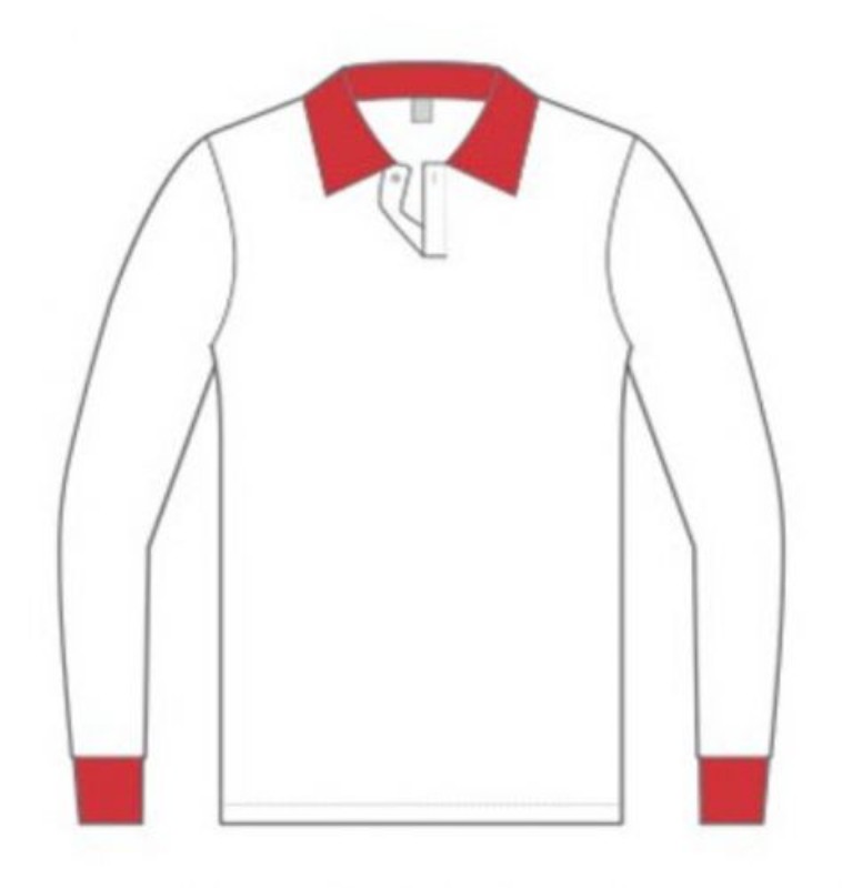 Segunda equipación de LiverpoolFC 54-55