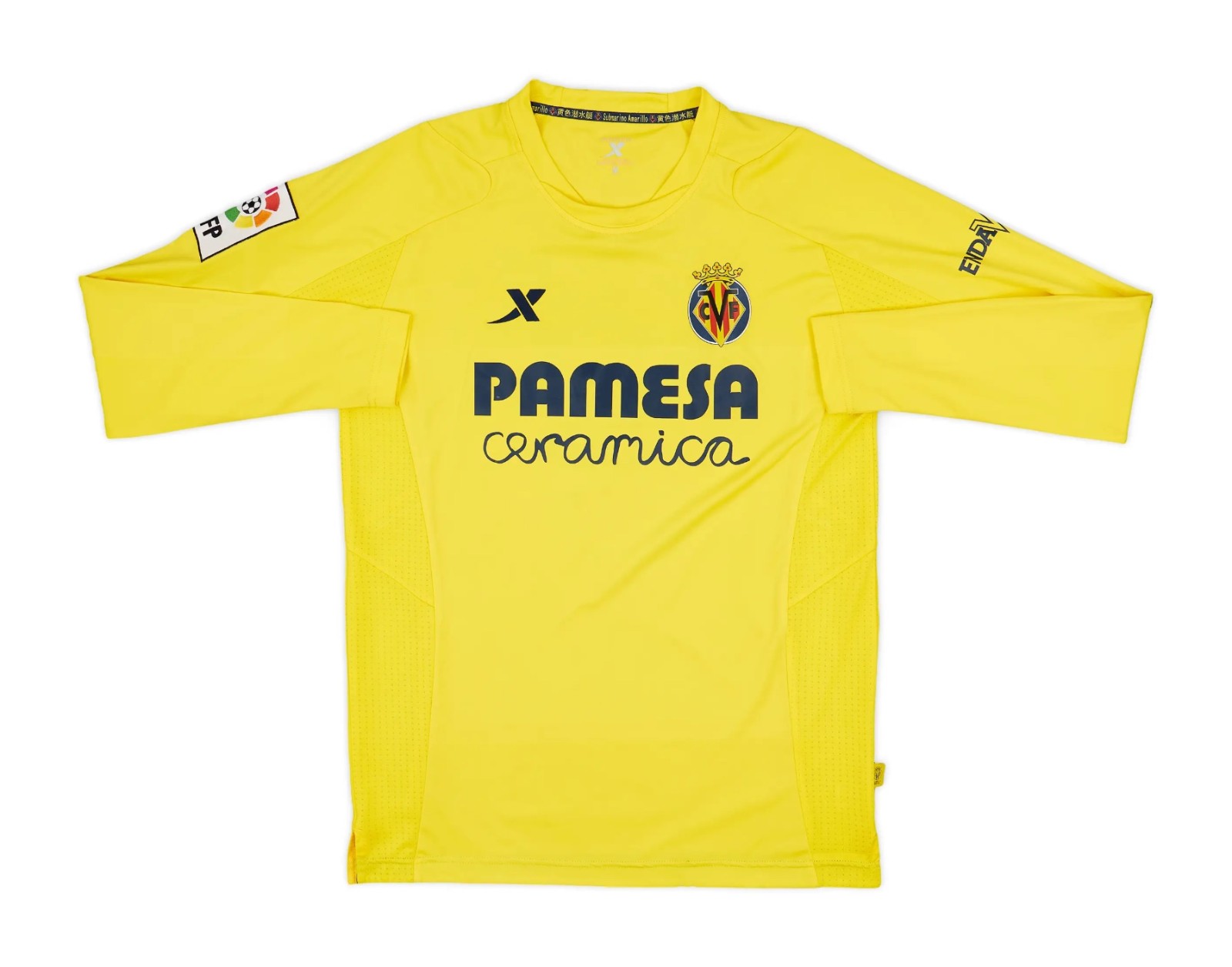 Primera equipación de Villarreal 14-15