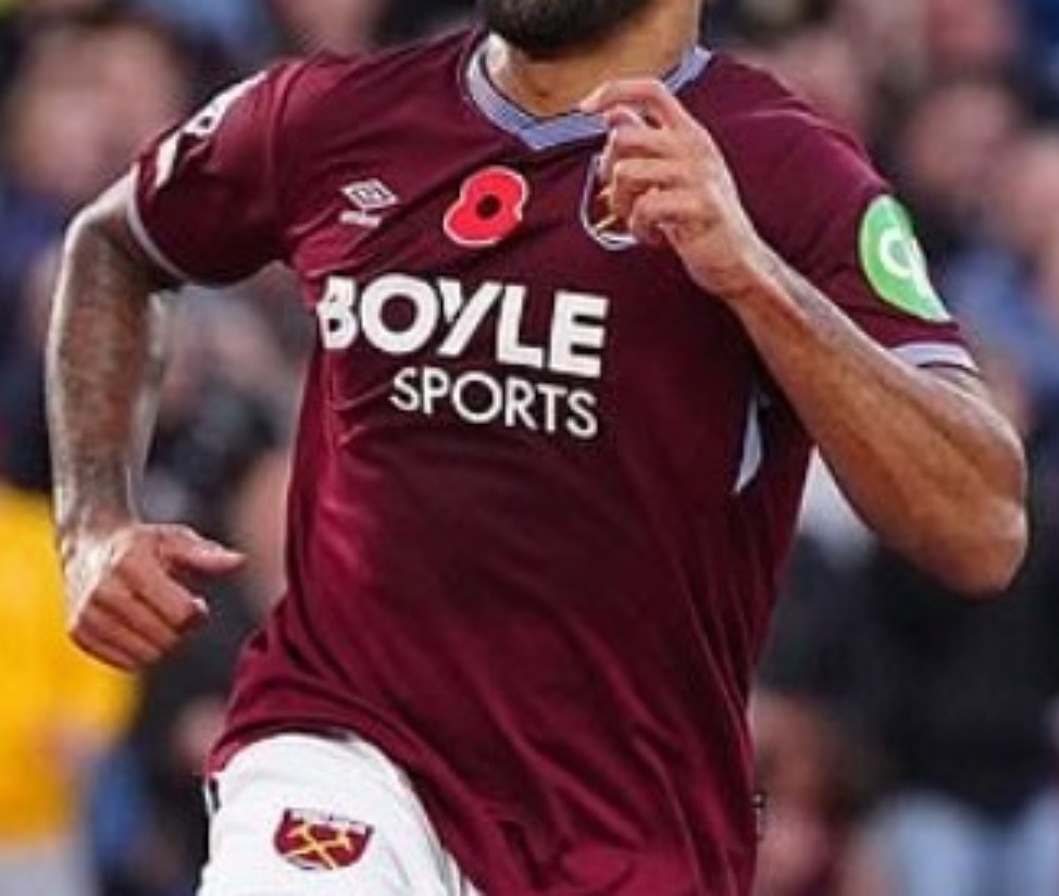 Primera equipación de West Ham United 25-26