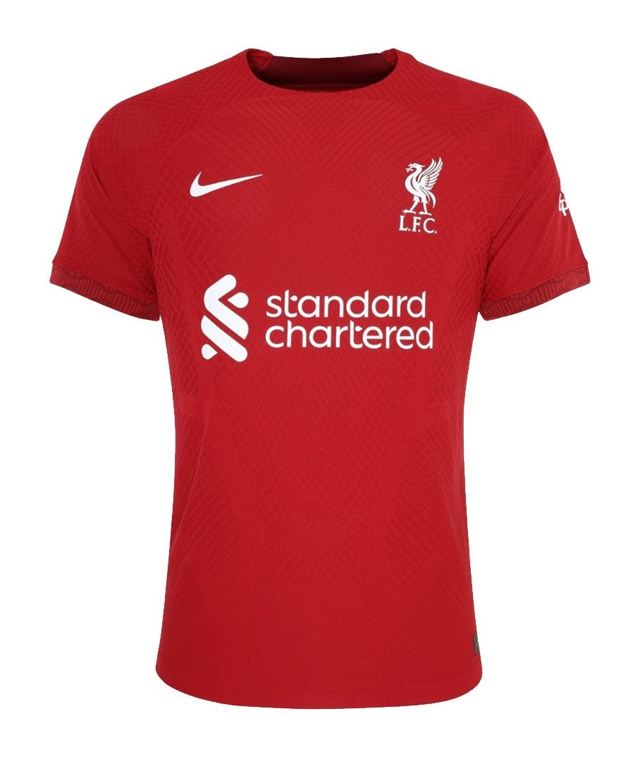 Primera equipación de LiverpoolFC 22-23