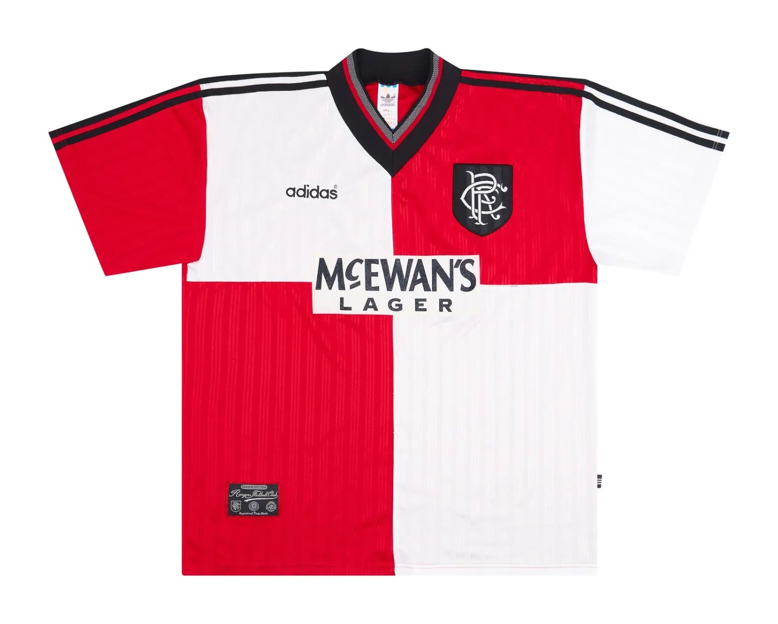 Segunda equipación de Glasgow Rangers 95-96