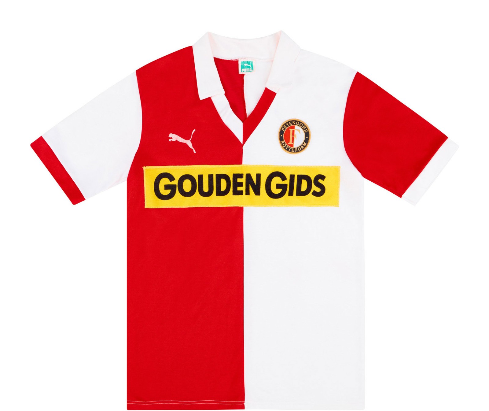 Primera equipación de Feyenoord 83-84
