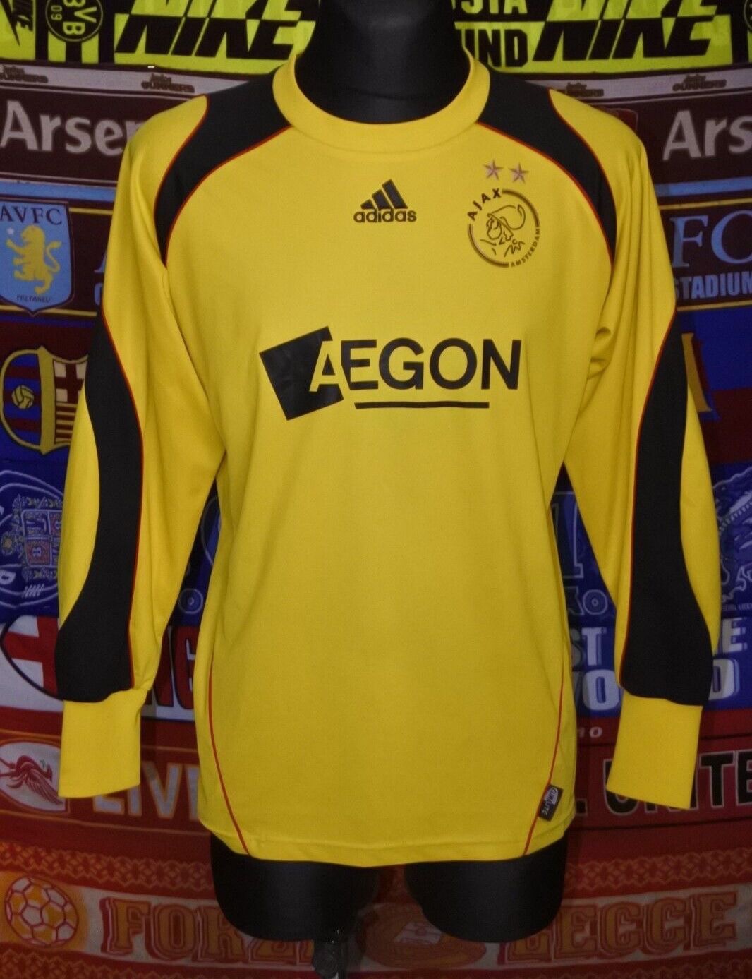 Equipación de portero de Ajax 08-09