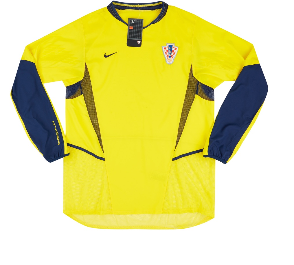 Equipación de portero de Croacia 2002