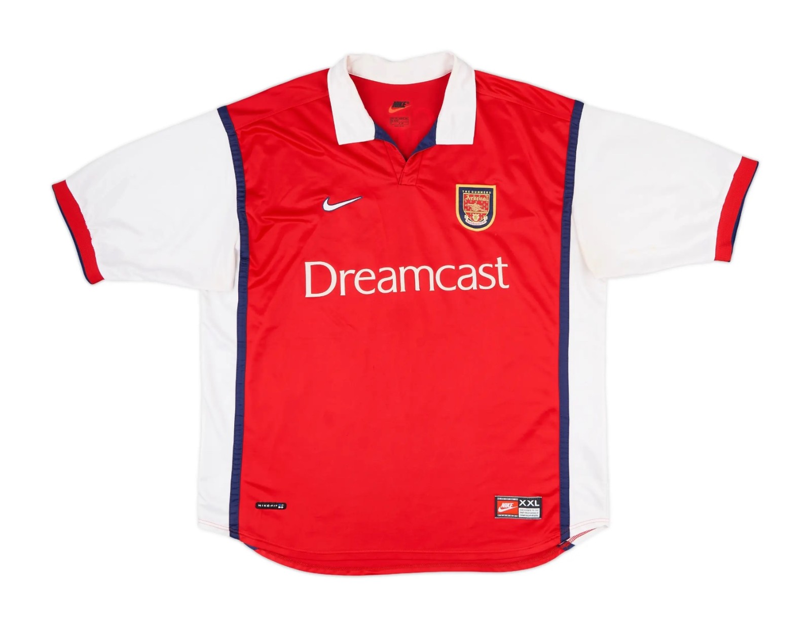 Primera equipación de Arsenal 99-00
