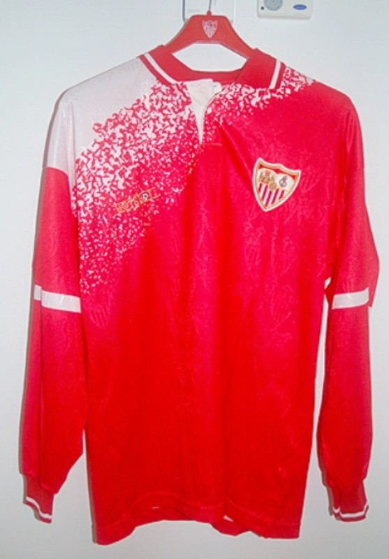 Segunda equipación de Sevilla FC 93-94