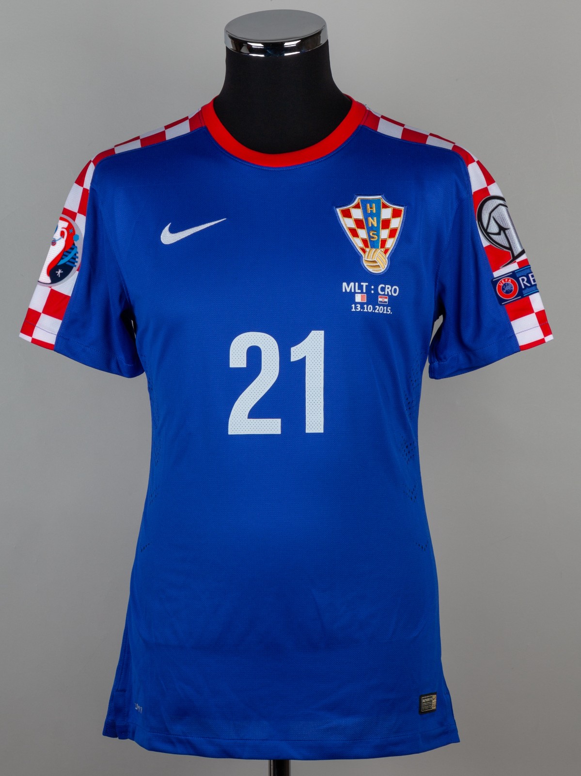 Segunda equipación de Croacia 2014