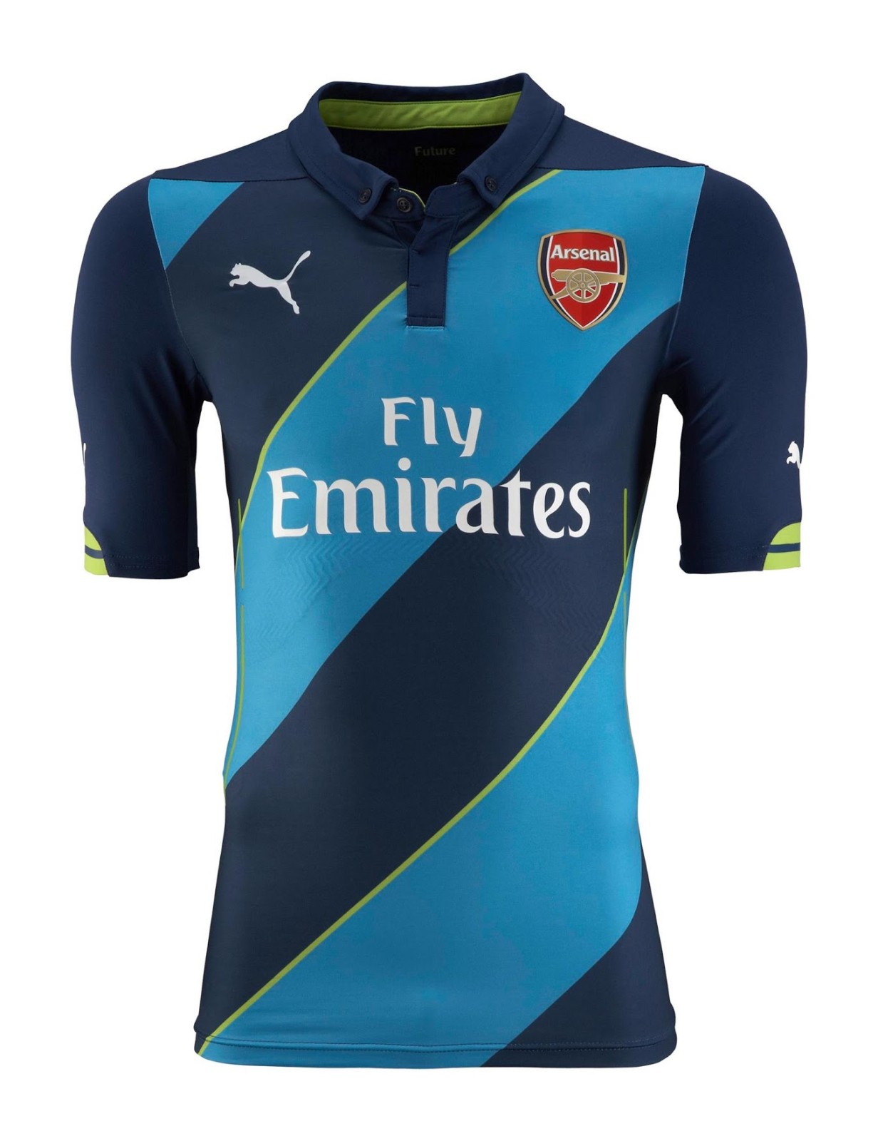 Tercera equipación de Arsenal 14-15