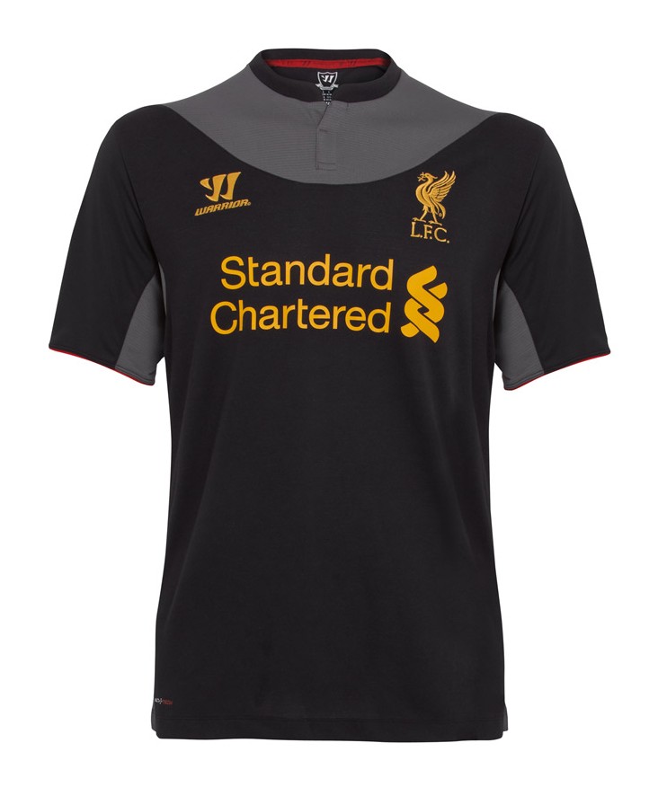 Segunda equipación de LiverpoolFC 12-13